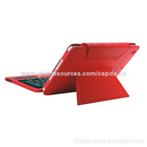 High-quality PU Leather Bluetooth Keyboard Stand Case for iPad Air, Lightweight and Easy to Access